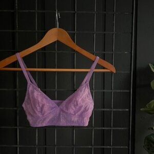 XS TP - Madewell - Purple Lace Bra